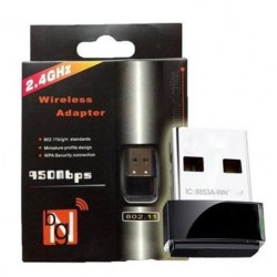 ADAPTADOR USB WIRELESS NANO 150MPS / 802.11N LV-UW06