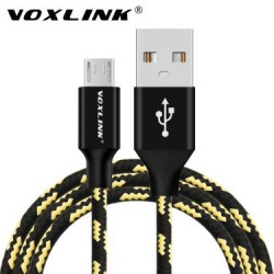PUJIMAX CABO USB V8 2M VOXLINK 5V 2.4A, MICRO
